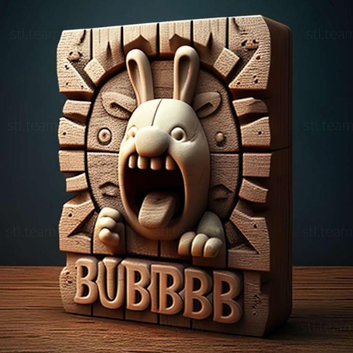 3D model Rabbids Rumble game (STL)